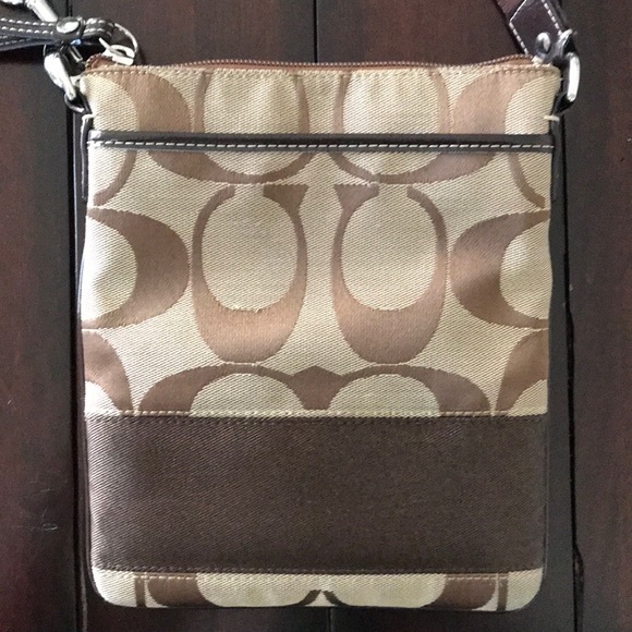 Coach Crossbody Bag in Signature Print - Picture 3 of 8